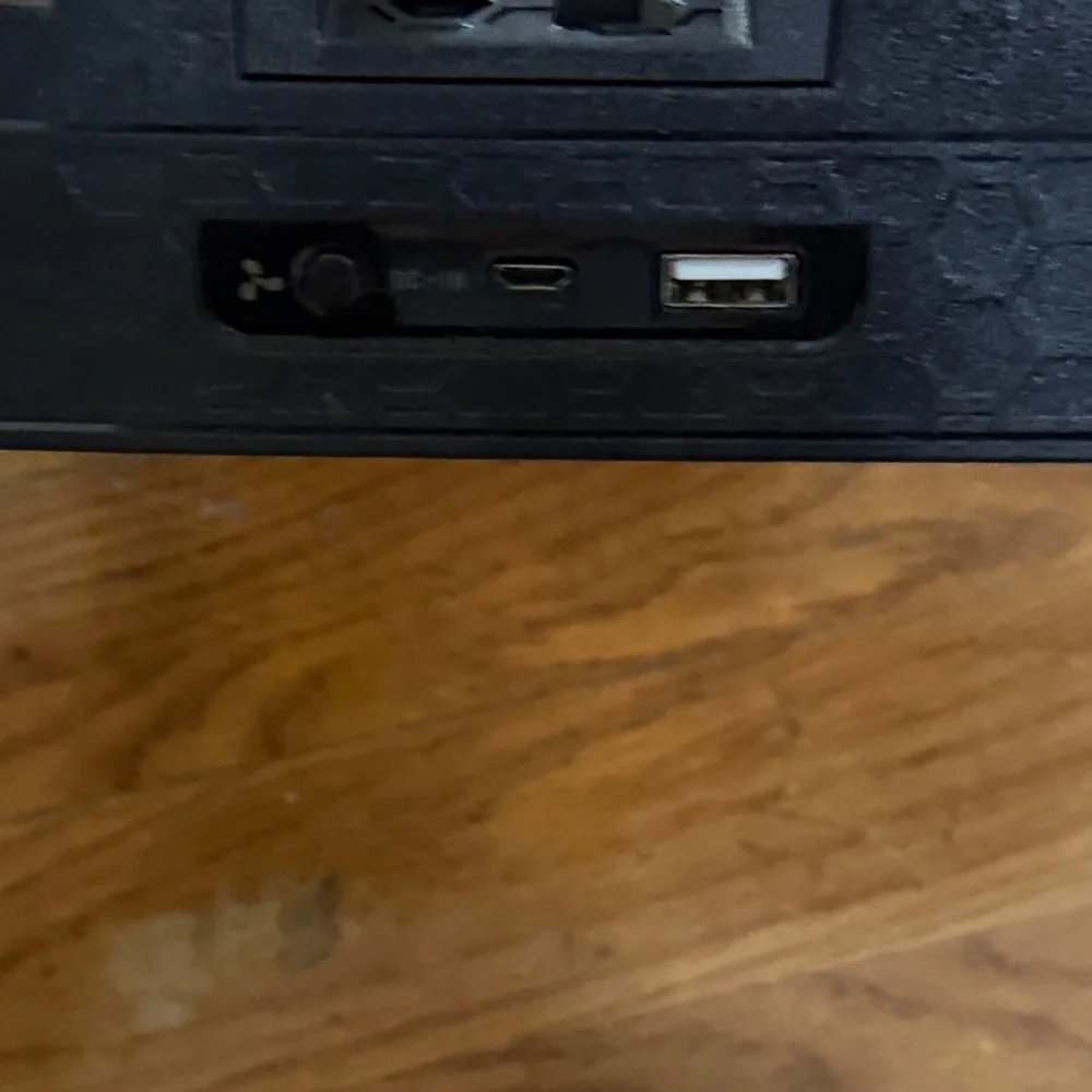 Double charger console